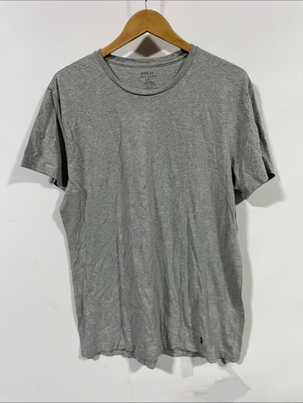 Polo by Ralph Lauren Men's Crew Neck T-Shirt - Gray
